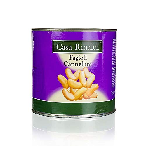 Cannellini Bohnen, weiß & klein, 2,5kg Dose, 2,6 kg Cannellini Bohnen, weiß & klein, 2,5kg Dose, 2,6 kg von Alis srl