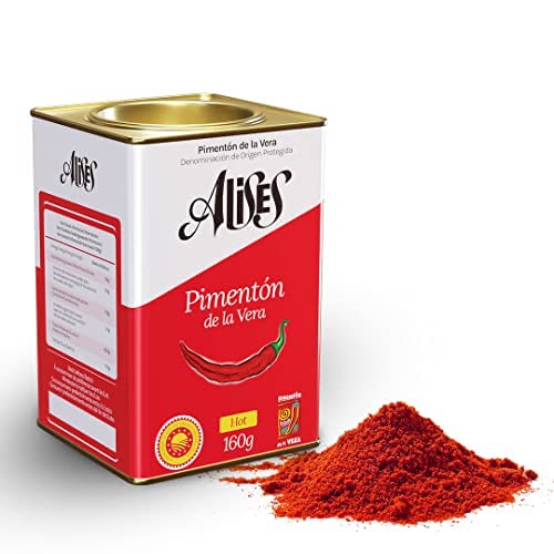 Alises Geräuchertes Paprikapulver de la Vera (scharf) 160g D.O.P. - Pimentón de la Vera - Spanischer Paprika von Alises