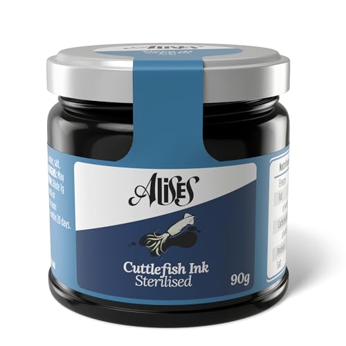 Alises Tintenfisch (Tintenfisch), 90 g Tintenfisch, essfertig, essbare Tinte, Nero di Seppia Alises Tintenfisch (Tintenfisch), 90 g Tintenfisch, essfertig, essbare Tinte, Nero di Seppia von Alises