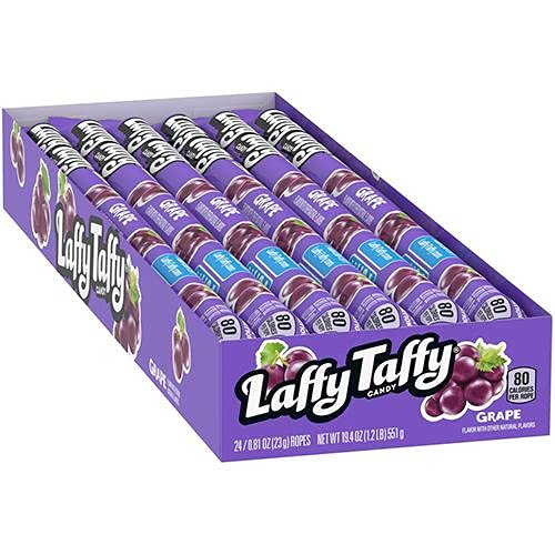 All City Candy Laffy Taffy Seil, 24 Stück, Weinrot All City Candy Laffy Taffy Seil, 24 Stück, Weinrot von All City Candy