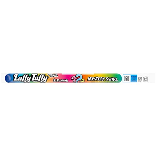Laffy Taffy Mystery Swirl Seil mit 2 Geschmacksrichtungen, 2,3 l, 24 Stück Laffy Taffy Mystery Swirl Seil mit 2 Geschmacksrichtungen, 2,3 l, 24 Stück von All City Candy