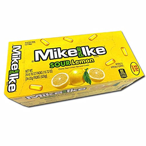 Mike and Ike Sour Lemon 2,2 l Box mit 24 Stück Mike and Ike Sour Lemon 2,2 l Box mit 24 Stück von All City Candy