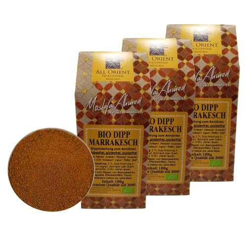 3x 100g BIO Dipp Marrakesch 3x 100g BIO Dipp Marrakesch von All Orient Tee & Gewürze München