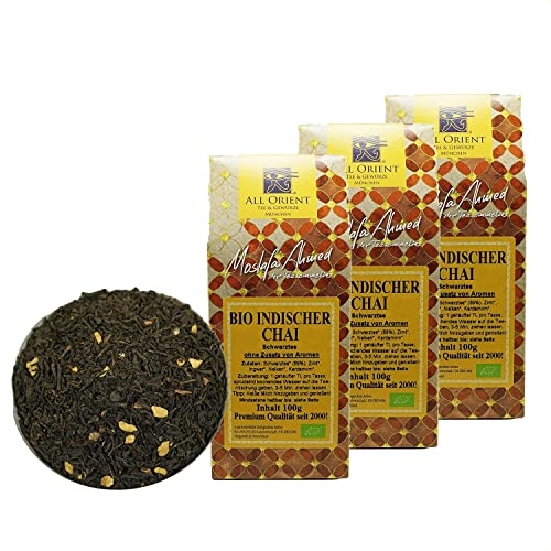 3x 100g BIO Indischer Chai 3x 100g BIO Indischer Chai von All Orient Tee & Gewürze München
