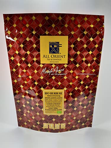 All Orient BIO Berbere Gewürzmischung 1000g | für gegrilltes und gebratenes Fleisch | afrikanisches Gewürz | Äthiopische Küche | ohne Zusatstoffe | zuckerfrei | Vegan von All Orient Tee & Gewürze München