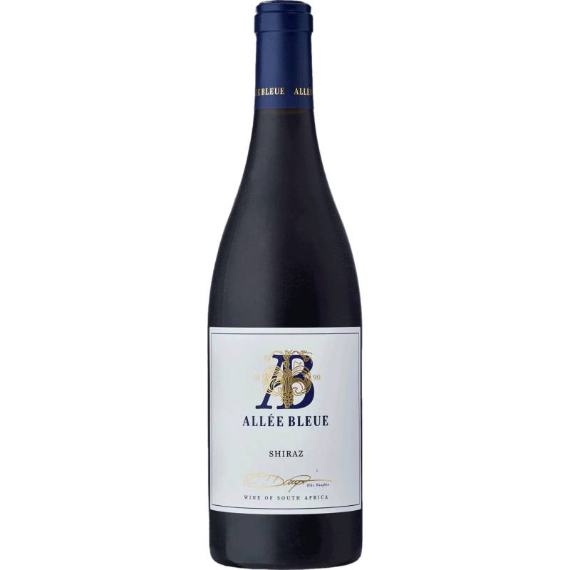 Allée Bleue Shiraz, WO Franschhoek, Western Cape, 2020, Rotwein von Allee Bleue Wine Estate, Intersection R 45 and R310 Groot Drakenstein, 7680 Franschhoek, Südafrika / CAPREO GmbH- Gildew