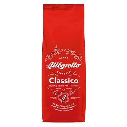 Allegretto Classico, 500g, ganze Bohne, 12er Pack von Allegretto