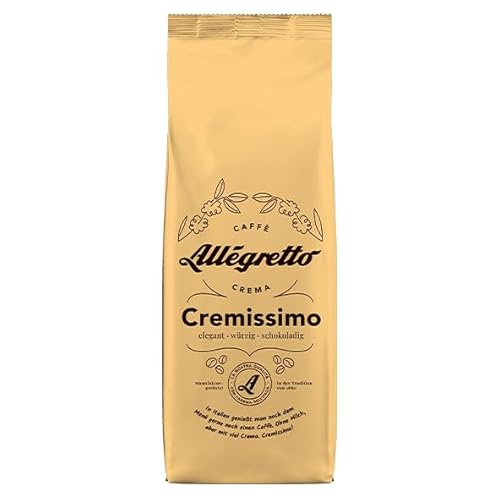 Allegretto Cremissimo, 500g, ganze Bohne, 1er Pack Allegretto Cremissimo, 500g, ganze Bohne, 1er Pack von Allegretto