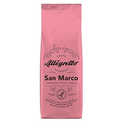 Allegretto San Marco, 500g, ganze Bohne, 1er Pack Allegretto San Marco, 500g, ganze Bohne, 1er Pack von Allegretto