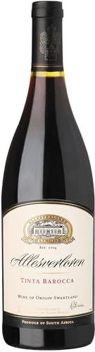 Allesverloren Tinta Barocca Südafrika Rotwein trocken (1 x 0.75 l) (Packung mit 6) von Allesverloren Wine Estate