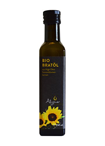 Allgäuer Ölmühle - Allgäuer Bio Bratöl (HO-Sonnenblumenöl) - 250 ml von Allgäuer Ölmühle