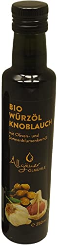 Allgäuer Ölmühle - Allgäuer Bio Würzöl Knoblauch - 250 ml von Allgäuer Ölmühle