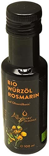 Allgäuer Ölmühle - Allgäuer Bio Würzöl Rosmarin - 100 ml von Allgäuer Ölmühle