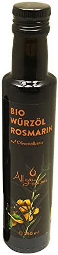 Allgäuer Ölmühle - Allgäuer Bio Würzöl Rosmarin - 250 ml von Allgäuer Ölmühle