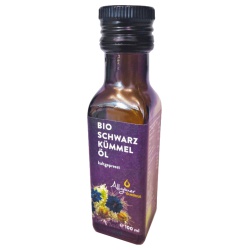 Schwarzkümmelöl Schwarzkümmelöl von Allgäuer Ölmühle