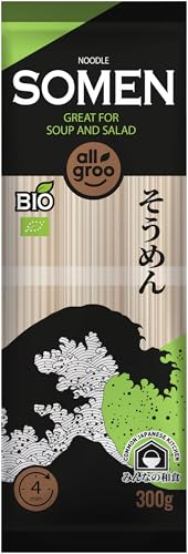 Allgroo Bio Weizennudeln, Somen, CN-BIO-154 - 1 x 300 g von Allgroo