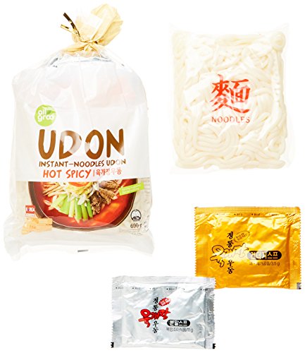 Allgroo U-Dong Nudeln, Rind, scharf, 2er Pack (2 x 690 g) von Allgroo