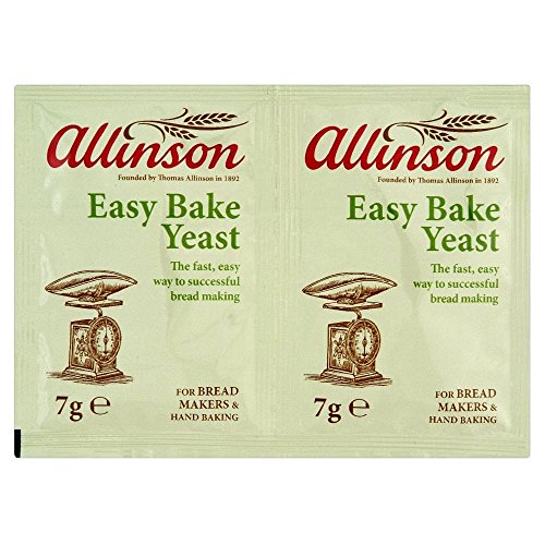 Allinson Easy Bake Hefe (2x7g) - Packung mit 2 von Allinson