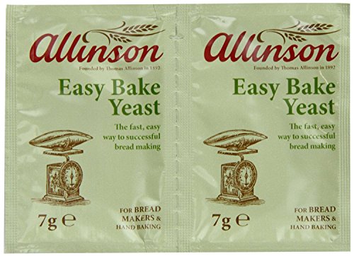 Allinson Easy Bake Hefe (2x7g) - Packung mit 2 von Allinson