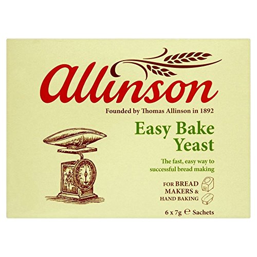 Allinson Easy Bake Hefe (6 pro Packung - 42g) - Packung mit 2 von Allinson