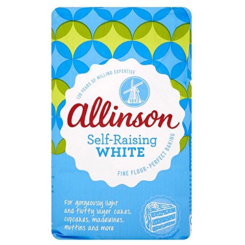 Allinson Nature Friendly Selbst Raising Weißmehl (1 kg) - Packung mit 2 von Allinson