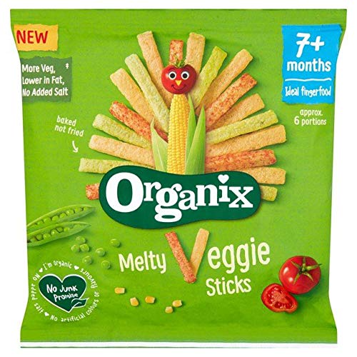 Alloga UK Organix Melty Veggie Sticks 7 m + 1 x 15 g von Alloga Uk A