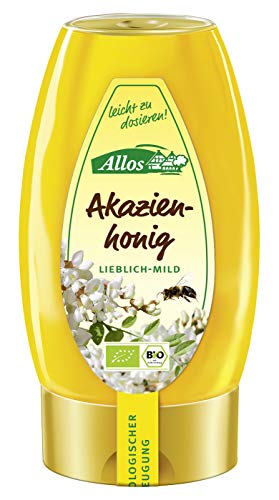 Allos Akazienhonig in der Spenderflasche (250 g) - Bio von Allos