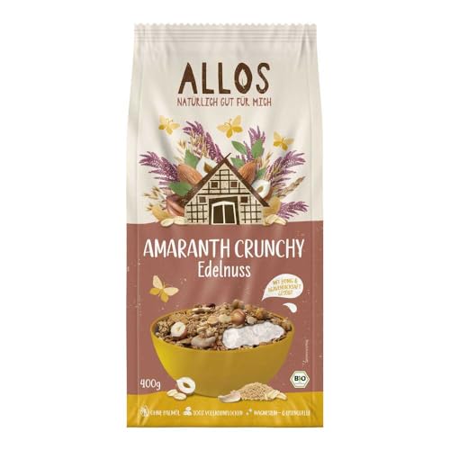 Allos Amaranth Crunchy Edelnuss (1 x 400 g) von Allos