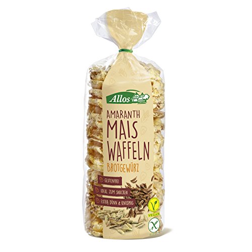 Allos Bio Amaranth Maiswaffeln Brotgewürz (1 x 100 gr) von Allos