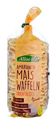 Allos Amaranth Maiswaffeln Orientalisch, 100 g von Allos