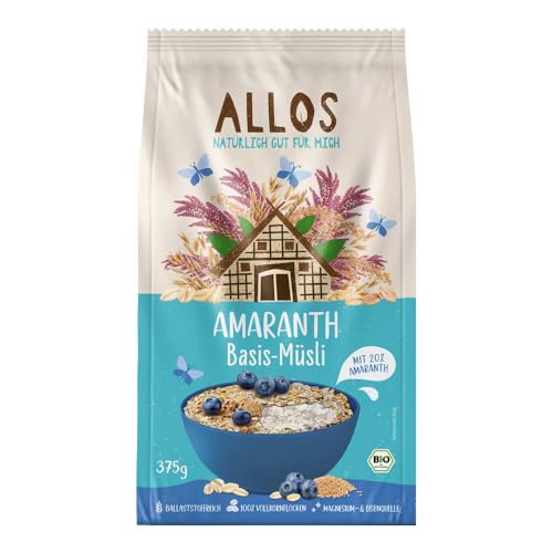 Allos Bio Amaranth Basis-Müsli (2 x 375 gr) von Allos