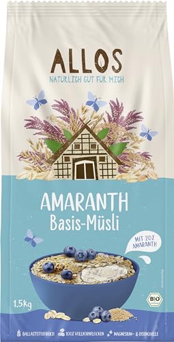 Allos Bio Amaranth Basis-Muesli (6 x 1,50 kg) von Allos