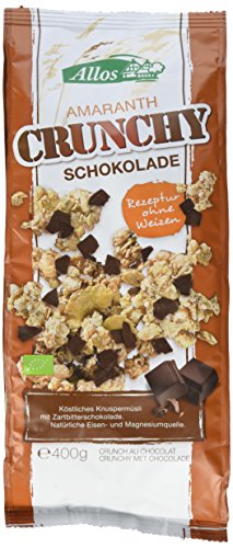 Allos Amaranth Crunchy Schokolade (1 x 400 g) Allos Amaranth Crunchy Schokolade (1 x 400 g) von Allos