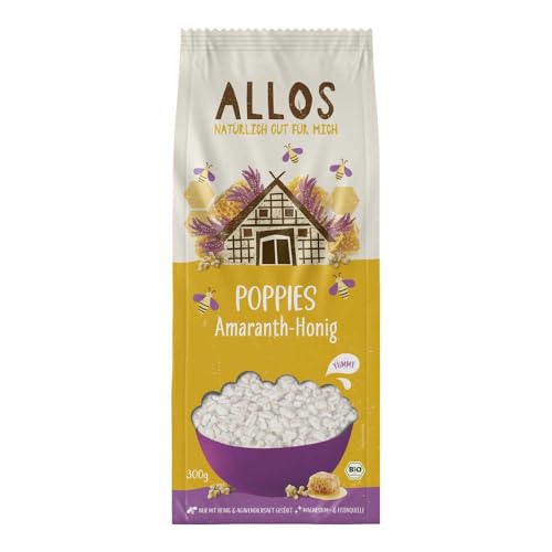 Allos Bio Poppies Amaranth-Honig (6 x 300 gr) von Allos
