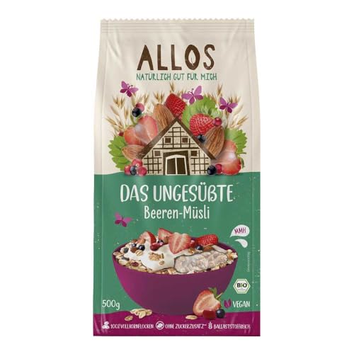 Allos Bio Das Ungesüßte Beeren-Müsli (2 x 500 gr) von Allos