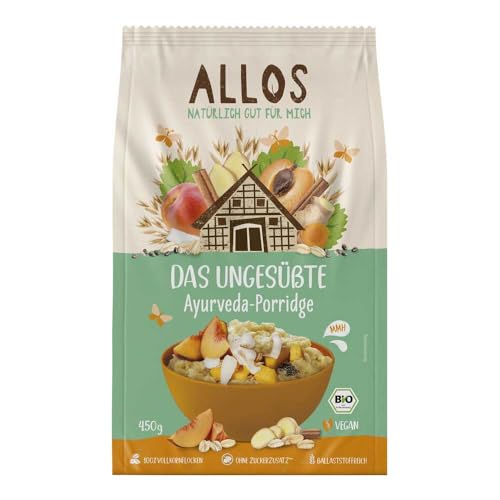 Allos Bio Das Ungesüßte Ayurveda-Porridge (2 x 450 gr) von Allos