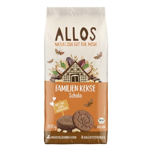 Allos Bio Familienkekse Schoko (2 x 200 gr) von Allos