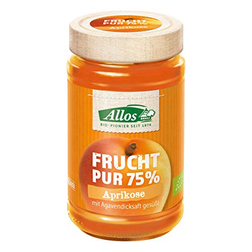 Allos Bio Frucht Pur 75% Aprikose (2 x 250 gr) von Allos
