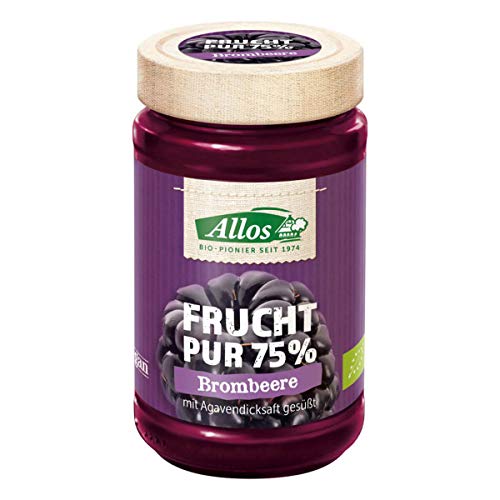 Allos Bio Frucht Pur 75% Brombeere (2 x 250 gr) von Allos