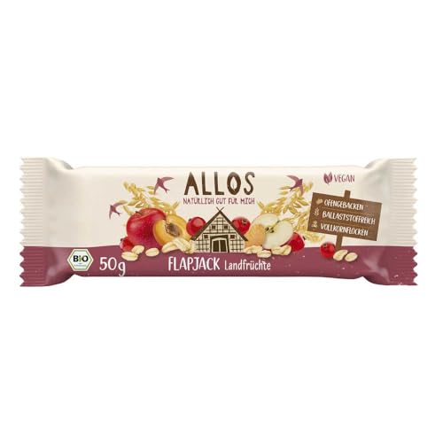 Allos Bio Flapjack Landfrüchte (1 x 50 gr) von Allos