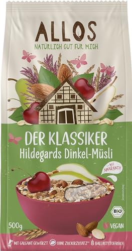 Allos Bio Der Klassiker Hildegards Dinkel-Müsli (6 x 500 gr) von Allos