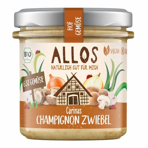 Allos Bio Hof Gemüse Carinas Champignon Zwiebel (2 x 135 gr) von Allos