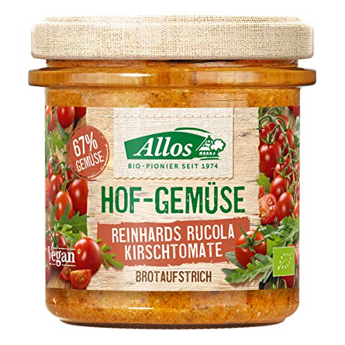 Allos Bio Hof Gemüse Reinhards Rucola Kirschtomate (2 x 135 gr) von Allos