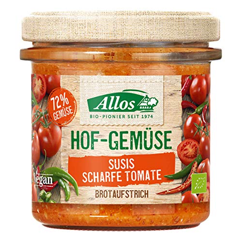 Allos Bio Hof Gemüse Susis scharfe Tomate (2 x 135 gr) von Allos