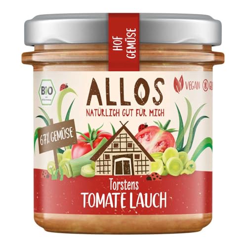 Allos Bio Hof Gemüse Torstens Tomate Lauch (2 x 135 gr) von Allos