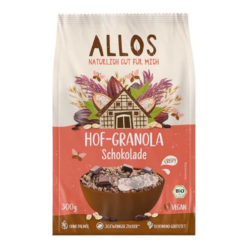 Allos Bio Hof-Granola Schokolade (2 x 300 gr) von Allos
