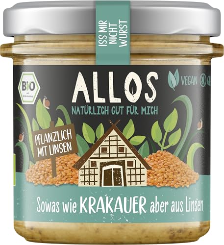 Allos Bio Iss mir nicht Wurst Krakauer (6 x 135 gr) von Allos