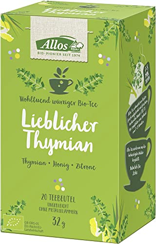 Allos Bio Lieblicher Thymian Tee (6 x 32 gr) von Allos