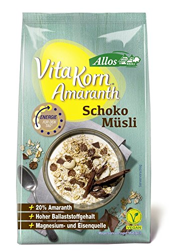 Allos Bio Vita Korn Amaranth Schoko Müsli (2 x 375 gr) von Allos
