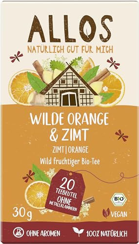 Allos Bio Wilde Orange & Zimt Tee (2 x 30 gr) von Allos